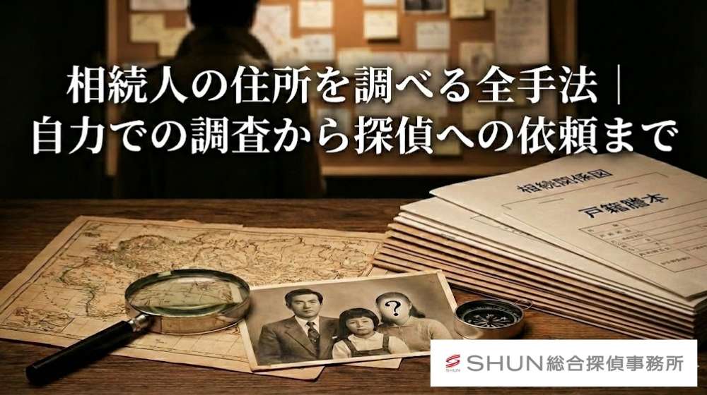 相続人の住所を調べる方法