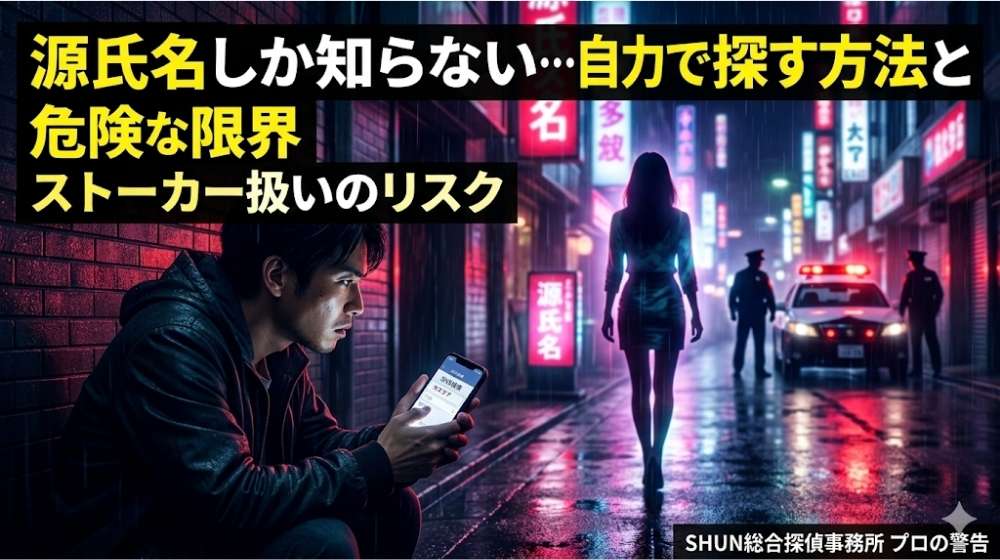 源氏名しか知らない…自力で風俗嬢を探す方法と「危険な限界」