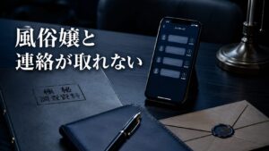 風俗嬢と連絡が取れないときの対処法を解説する記事のイメージ