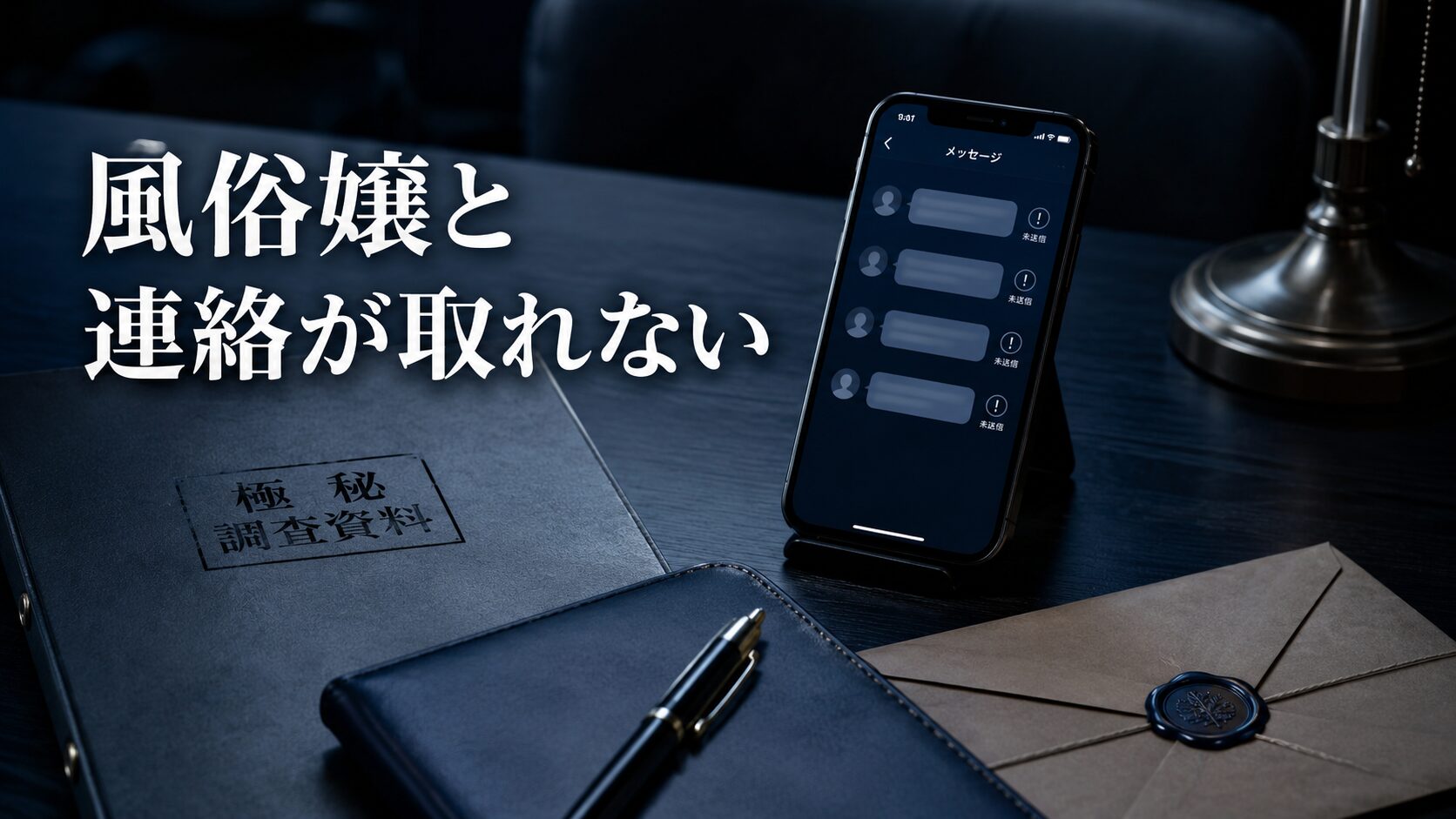 風俗嬢と連絡が取れないときの対処法を解説する記事のイメージ