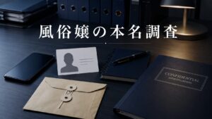 風俗嬢の本名調査について解説する記事のイメージ