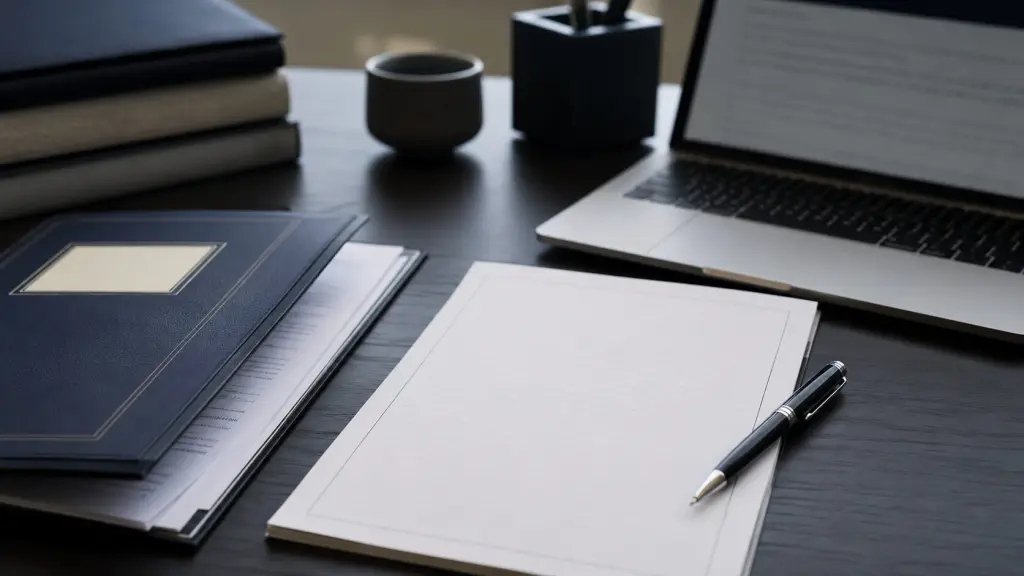 管理会社や保証会社への回答内容をノートと書類で整理する様子